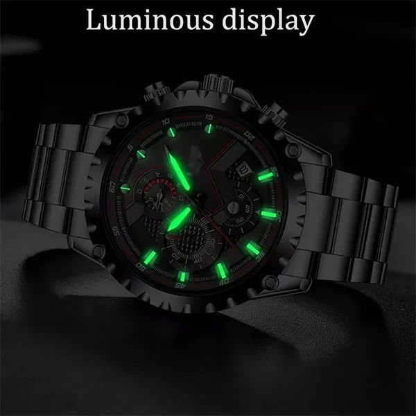 Luminous Steel Watch ||