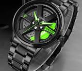 Stainless steel Luxury Wheel Watch